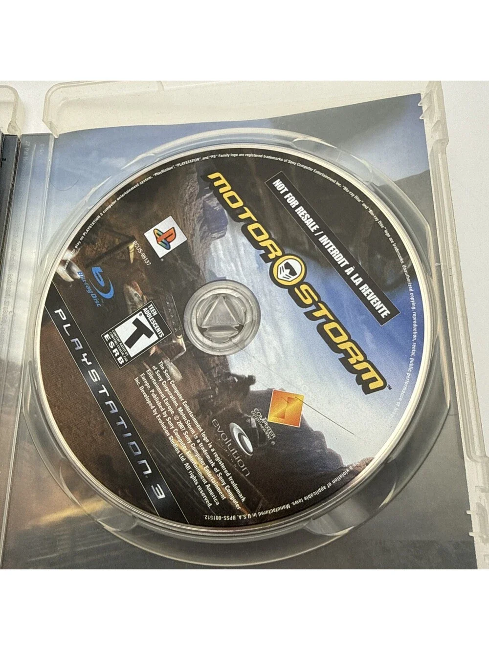 MotorStorm for PS3 (Sony PlayStation 3, 2007) - CIB Complete ML416